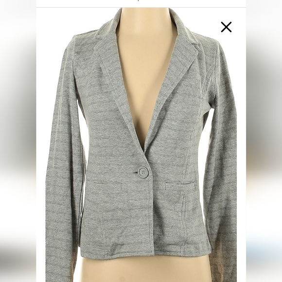 Caslon Jackets & Blazers - Gray Women's Blazer